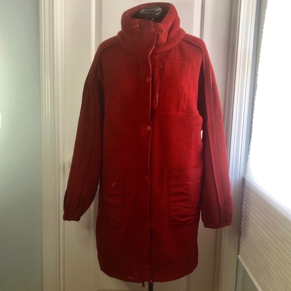 Free People Faux Shearling Oversize Jacket NWT - Picture 6 of 7